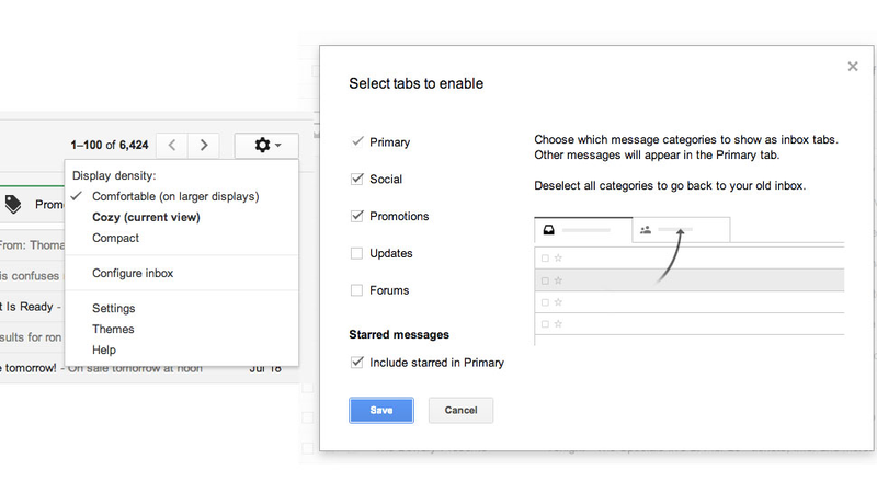 Illustration for article titled How to Get Rid of Gmail's New Tabs (And Why You Should)